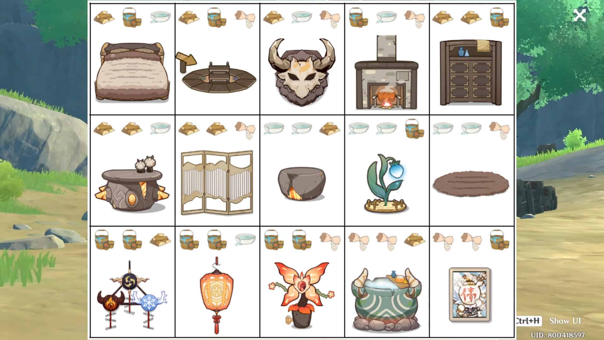 Hilichurl Camp recipes - Genshin Impact
