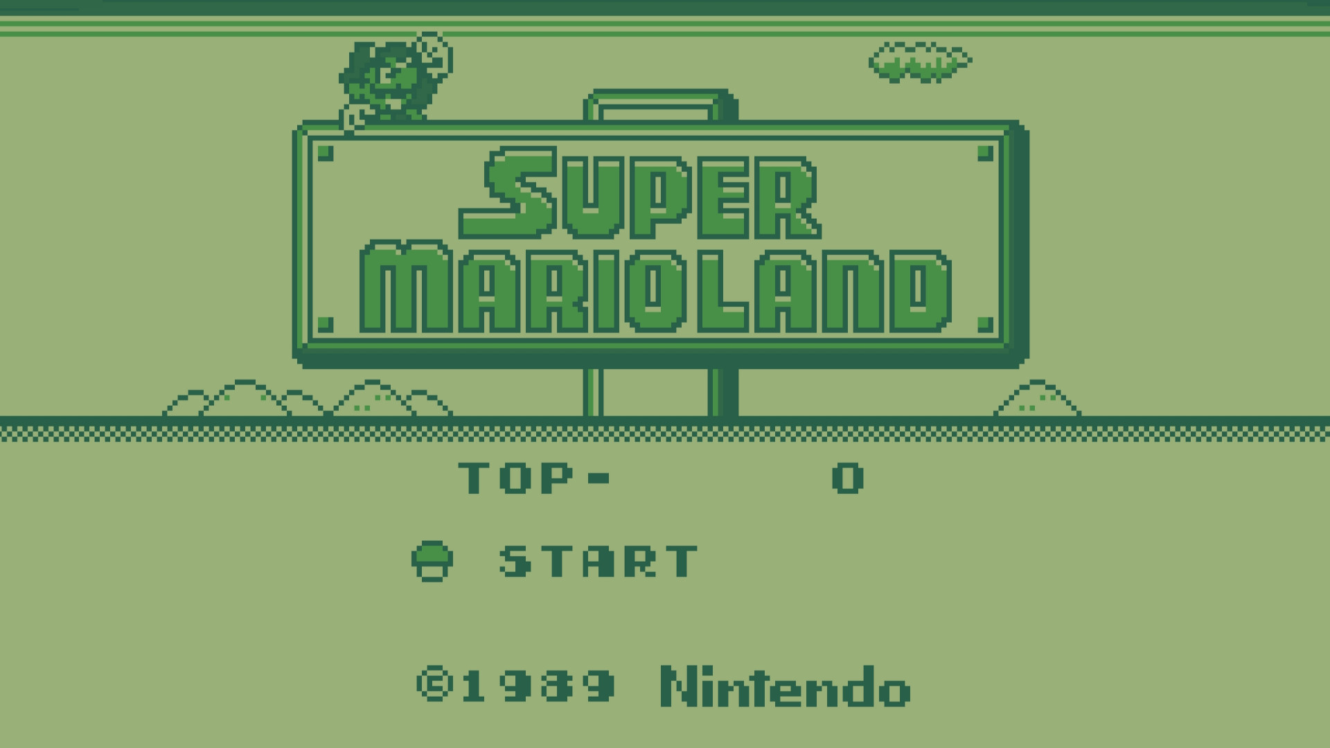 Super Mario Land для одного игрока